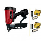 Montana kit complet cloueur crampillon a gaz gf3140 + 4200 agrafes crampillons