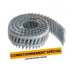 Novi - clous 600 pointes rouleau plat 16 4, 00x60 galva sabot d'ancrage