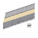 Novi - clous clous en bande papier 34 3. 1x90 annels inox a2 tte en d