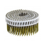 Novi - clous pointes rouleau 16� bardage 2, 3x50 annel�es inox a4 t�te bomb�e liaison pvc