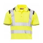 Payper polo manches courtes haute visibilité vert ou bleu marine Payper polo manches courtes haute visibilité vert ou bleu marine