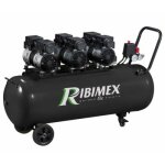 Ribimex compresseur d air 3 x 1cv cuve 100 litres silencieux