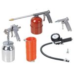 Ribimex kit 5 accessoires air comprim