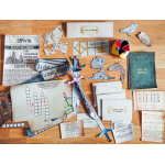 Un kit d?un escape game  faire chez soi coffret cadeau smartbox