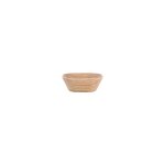 Coupelle carre en plastique effet bois 11x11xh4 cm