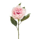 Pivoine artificielle rose 66cm