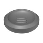 Porte savon en rsine gris soft touch