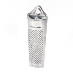 Rpe grattoir  muscade en inox avec rservoir
