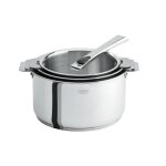 Set 3 casseroles 16 / 18 / 20 cm casteline amovible avec poigne inox