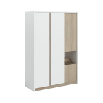 Armoire 4 portes d�cor bois palerme