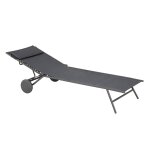 Bain de soleil pliant miami batyline ; duo lafuma mobilier