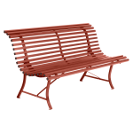 Banc 3 places 150 cm louisiane en acier