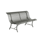 Banc 3 places 150 cm louisiane en acier