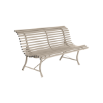 Banc 3 places 150 cm louisiane en acier