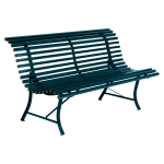 Banc 3 places 150 cm louisiane en acier