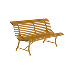 Banc 3 places 150 cm louisiane en acier