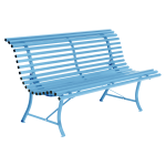 Banc 3 places 150 cm louisiane en acier