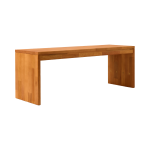 Banc bois massif 2 places cyriel