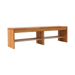 Banc à chaussures bois massif 3 places cyriel Banc à chaussures bois massif 3 places cyriel