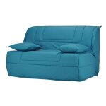 Canap bz tissu matelas bultex 12 cm gabriel
