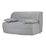 Canap bz tissu matelas bultex 12 cm gabriel