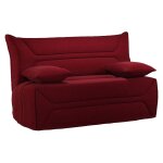 Canap bz tissu matelas 12 cm garance