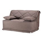 Canap bz tissu matelas bultex 15 cm gina