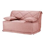 Canap bz tissu matelas bultex 15 cm gina