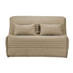 Canap bz tissu matelas 15 cm guidel