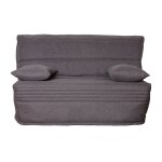Canap bz tissu matelas 14 cm orthense