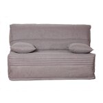 Canap bz tissu matelas 14 cm orthense