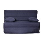 Canap bz tissu matelas 14 cm orthense