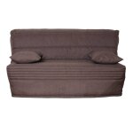 Canap bz tissu matelas 14 cm orthense
