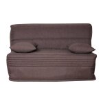Canap bz tissu matelas 14 cm orthense