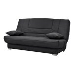 Canap clic clac tissu matelas bultex 14 cm gabriel