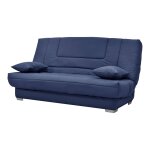 Canap clic clac tissu matelas bultex 14 cm gabriel