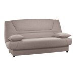 Canap clic - clac tissu matelas 13 cm garance