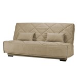 Canapé clic - clac tissu matelas bultex 15 cm gina Canapé clic - clac tissu matelas bultex 15 cm gina