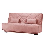 Canapé clic - clac tissu matelas bultex 15 cm gina Canapé clic - clac tissu matelas bultex 15 cm gina