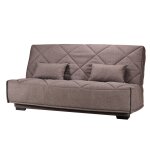 Canapé clic - clac tissu matelas bultex 15 cm gina Canapé clic - clac tissu matelas bultex 15 cm gina
