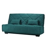 Canapé clic - clac tissu matelas bultex 15 cm gina Canapé clic - clac tissu matelas bultex 15 cm gina