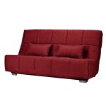 Canapé clic - clac tissu matelas bultex 14 cm gizia Canapé clic - clac tissu matelas bultex 14 cm gizia