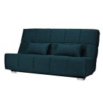 Canapé clic - clac tissu matelas bultex 14 cm gizia Canapé clic - clac tissu matelas bultex 14 cm gizia