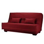Canap clic - clac tissu guidel, matelas 17 cm
