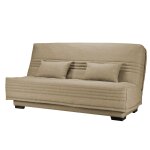 Canap clic - clac tissu guidel, matelas 17 cm