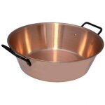 Bassine à confiture cuivre 40 cm nature et saveurs Bassine à confiture cuivre 40 cm nature et saveurs