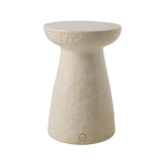 Bout de canap� - gu�ridon - table de chevet en c�ramique martel� matis