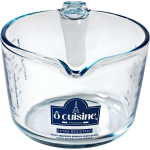 Broc mesureur en verre 1l