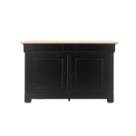Buffet bois massif 2 portes 3 tiroirs embellie