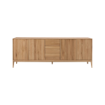 Buffet chne massif 4 portes 3 tiroirs charles